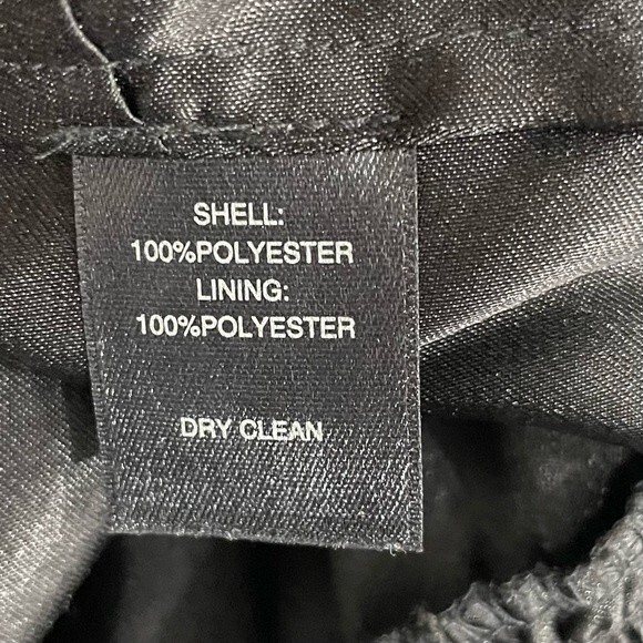 White House Black Market Black Dress with Gold buttons on back - Picture 6 of 7